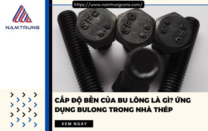 cấp độ bền của bulong