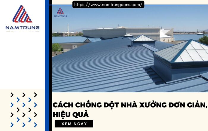 Chống dột nhà xưởng