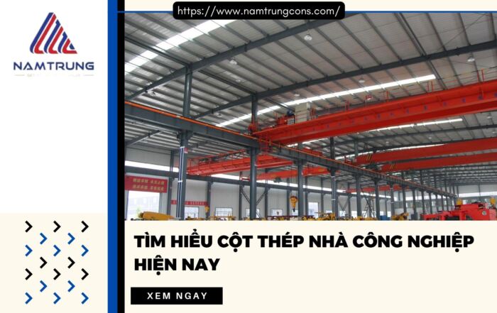cột thép nhà công nghiệp