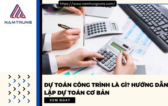 Dự toán công trình
