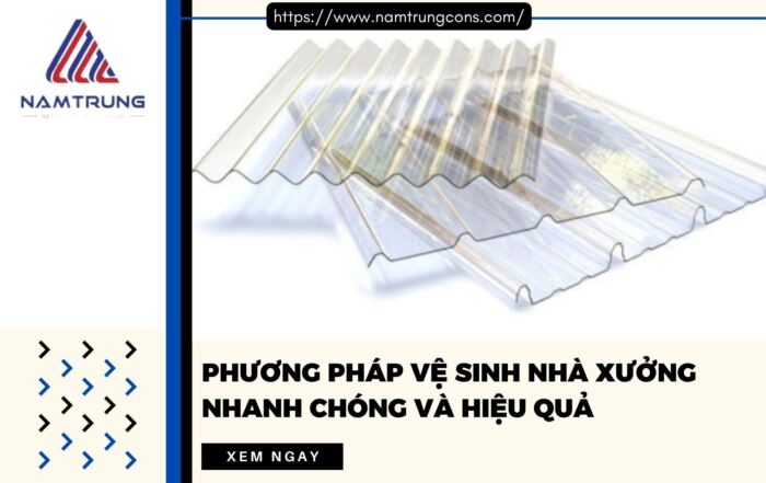 mái nhà công nghiệp