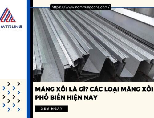 Máng xối là gì? Các loại máng xối phổ biến hiện nay