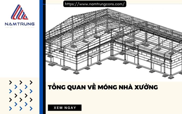 móng nhà xưởng