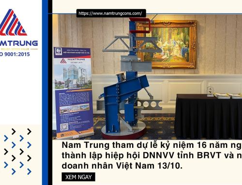 Nam Trung tham dự lễ kỷ niệm 16 năm ngày thành lập hiệp hội DNNVV tỉnh BRVT