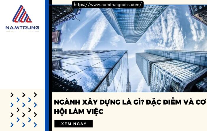 Ngành xây dựng là gì