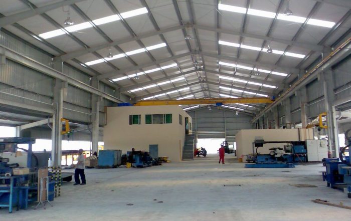 nhà thép tiền chế khung zamil