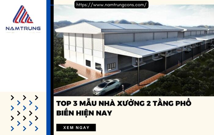 Nhà xưởng 2 tầng