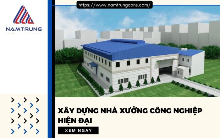 Nhà xưởng công nghiệp hiện đại