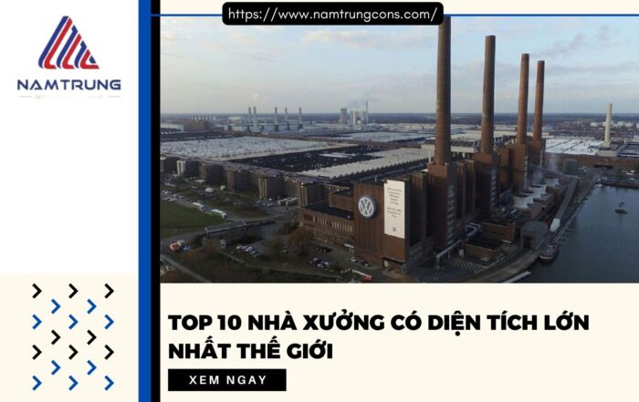Nhà xưởng diện tích lớn