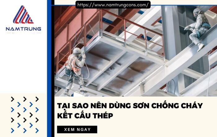 sơn chống cháy kết cấu thép