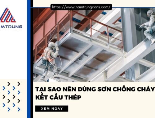 Tại sao nên dùng sơn chống cháy kết cấu thép
