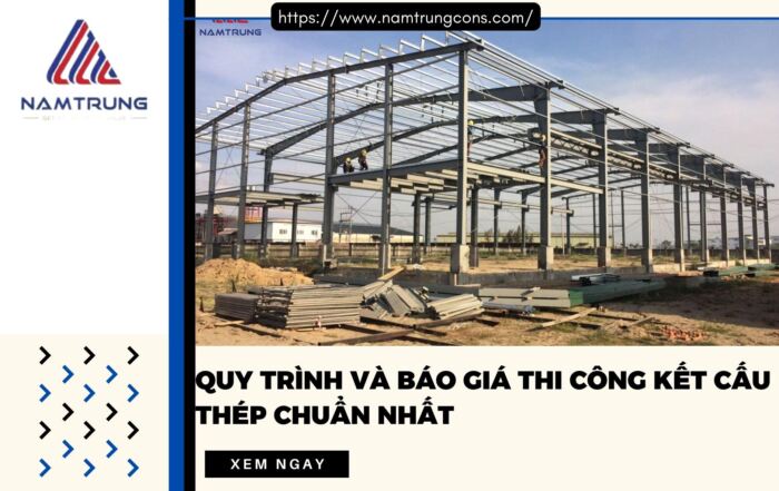 Thi công kết cấu thép