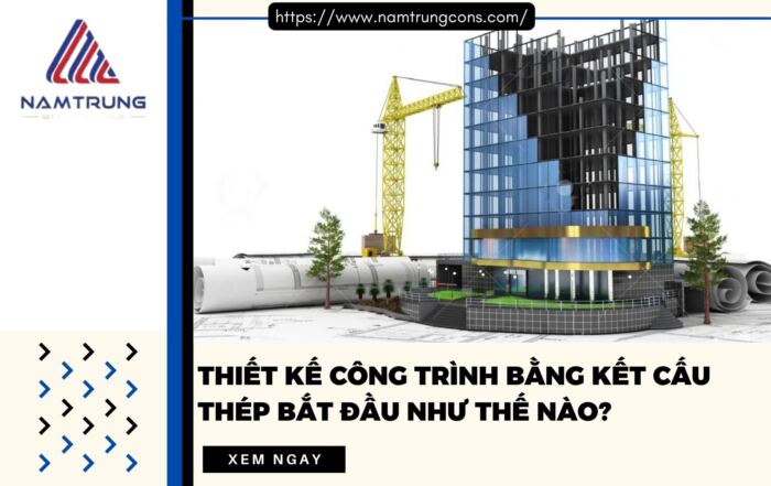Thiết kế công trình bằng kết cấu thép