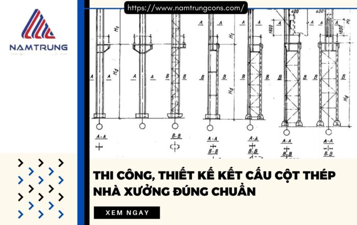 Thiết kế kết cấu cột thép
