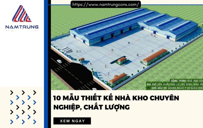 Thiết kế nhà kho