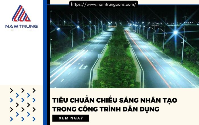 Tiêu chuẩn chiếu sáng nhân tạo