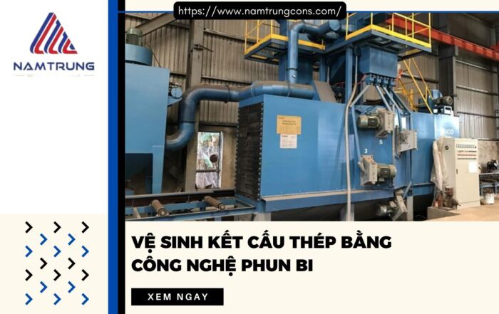 vệ sinh kết cấu thép