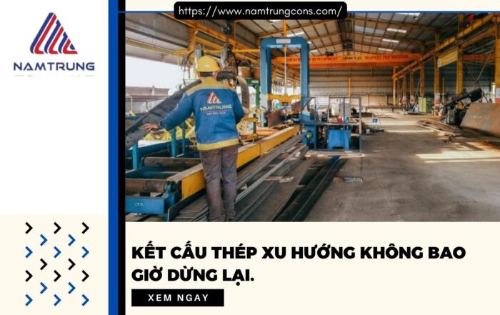 Xu hướng kết cấu thép