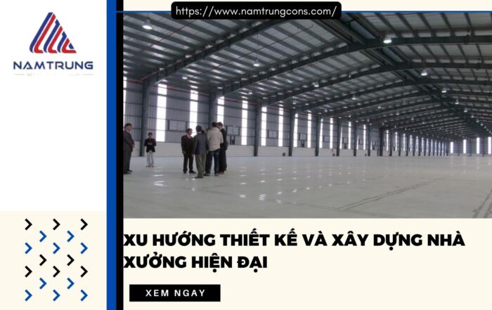 Xu hướng thiết kế và xây dựng
